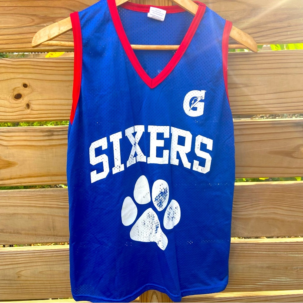 Philadelphia Sixers Mascot Franklin Basketball Jersey